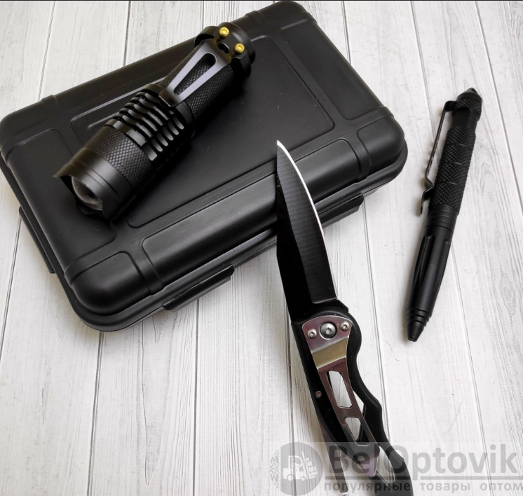 Набор для выживания (походный набор ) в кейсе, 13 предметов